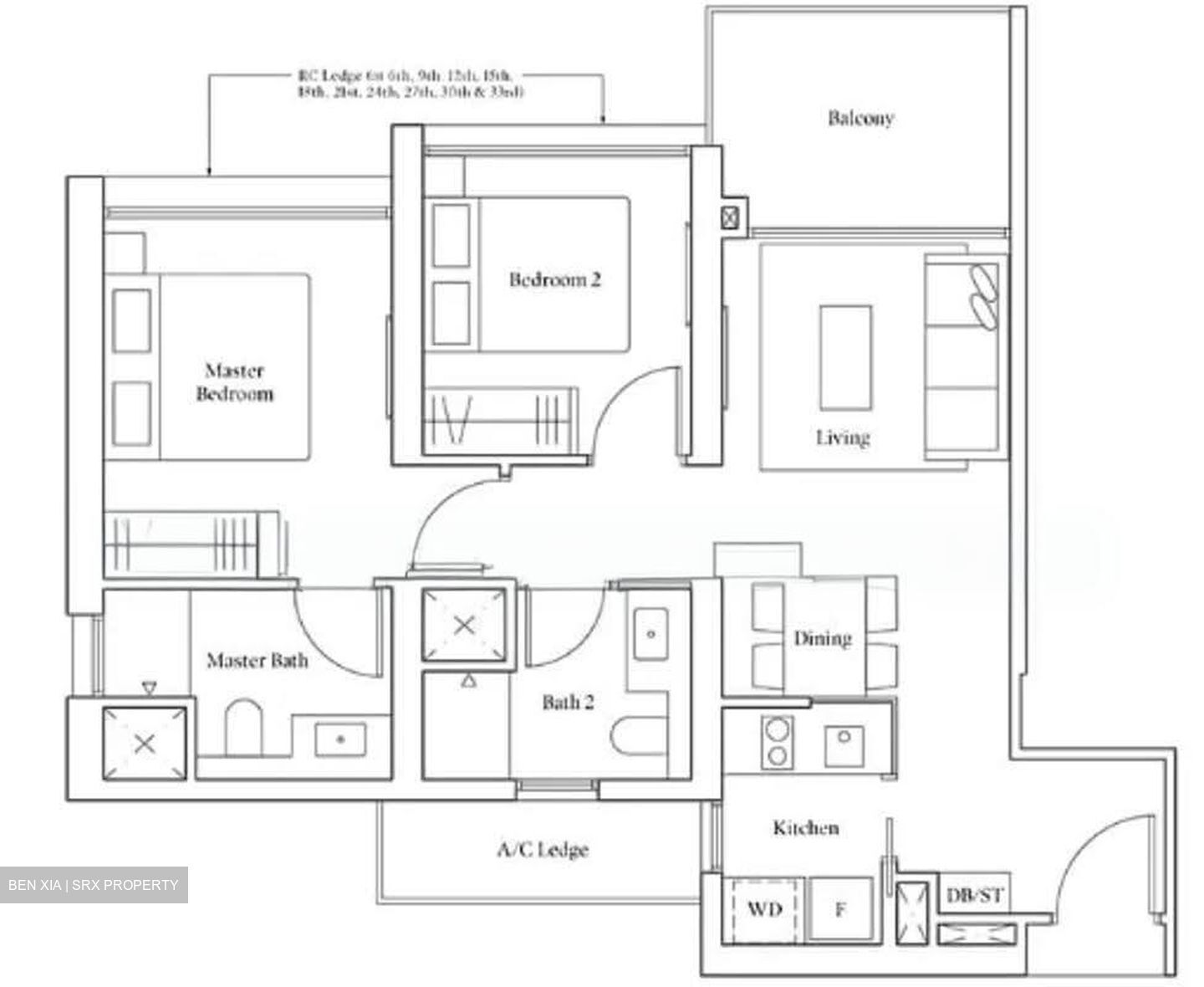 Avenue South Residence (D3), Apartment #624446421